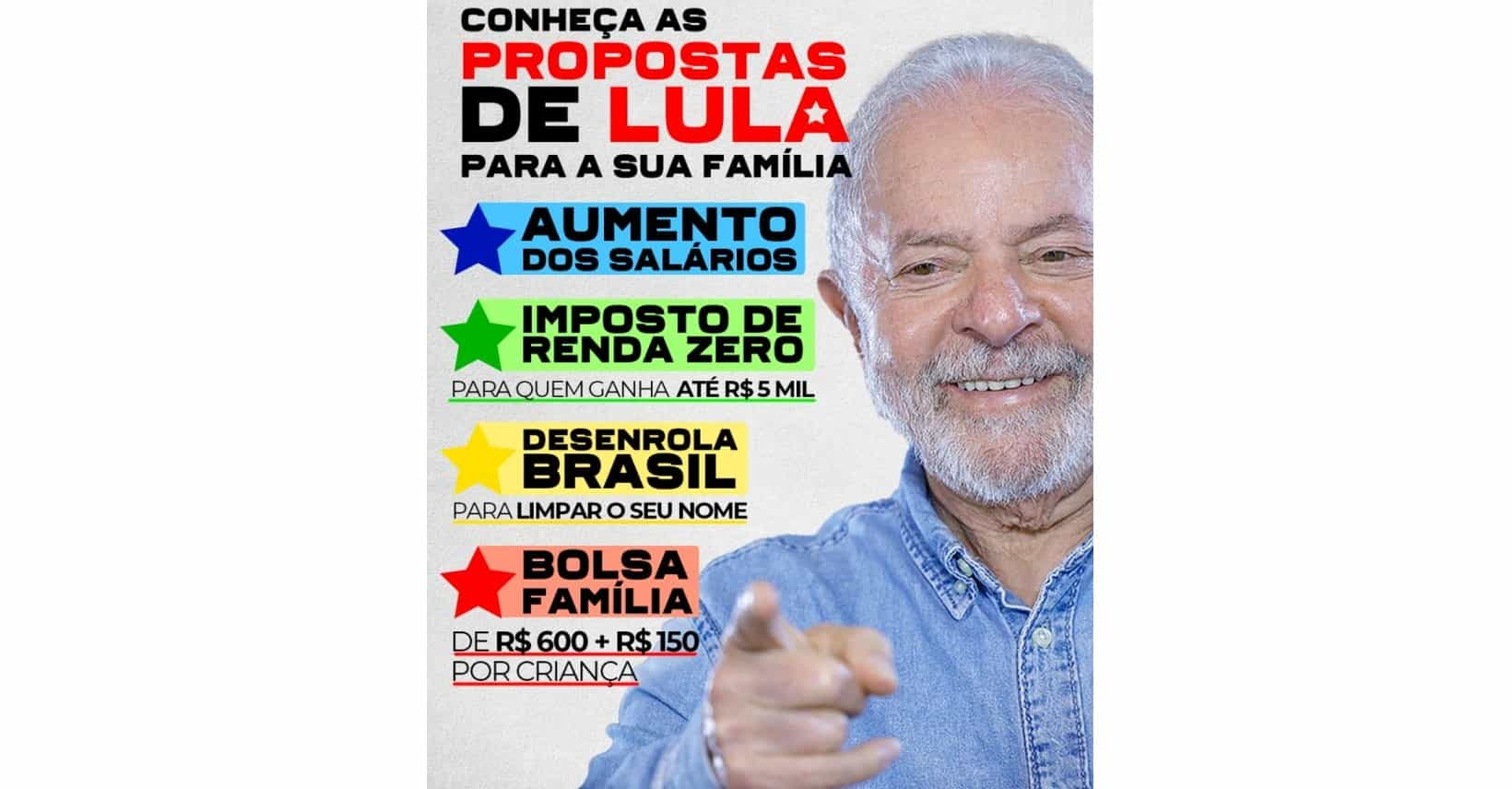 O QUE LULA VAI FAZER PELA ECONOMIA? CONHEÇA 5 PROPOSTAS E VOTE 13