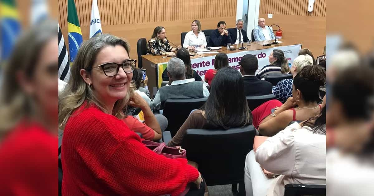 Cristiane Paes participa do lançamento da Frente Parlamentar CROSS SUS coordenada por Ana Perugini
