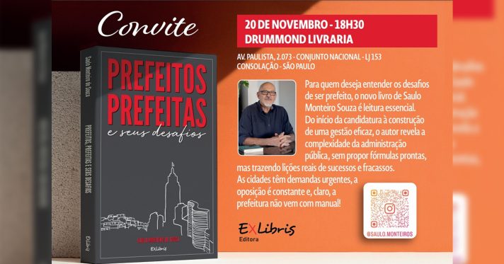 1311 Lançamento de Livro Saulo