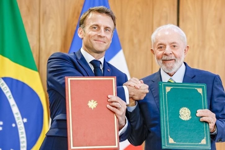 Acordos Brasil França Lula Macron