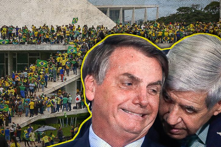 Bolsonaro e General Augusto Heleno
