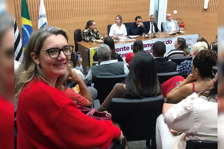 Cristiane Paes participa do lançamento da Frente Parlamentar CROSS SUS coordenada por Ana Perugini