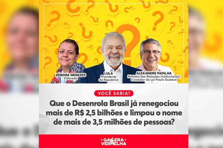 Débora Menezes Desenrola Brasil