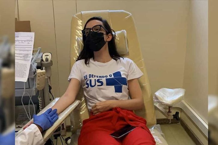 Deputada Ana Pimentel estimula doação de sangue