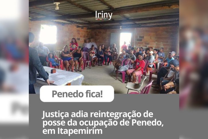 Deputada Iriny Lopes comemora suspensão de reintegração de posse de área ocupada no ES