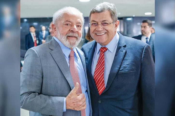 Emidio com presidente Lula