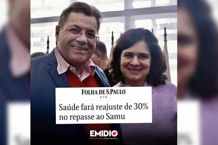 Emidio de Souza Governo Lula repasses SAMU