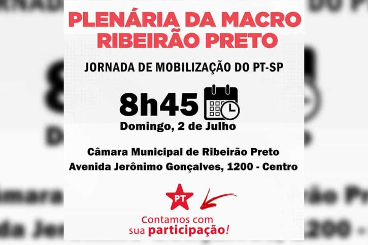 Jornada de Mobilização Regional Ribeirão Preto