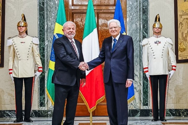 Lula reforça parcerias entre Brasil e Itália