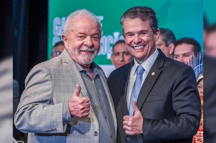 Ministro da Pesca e Presidente Lula