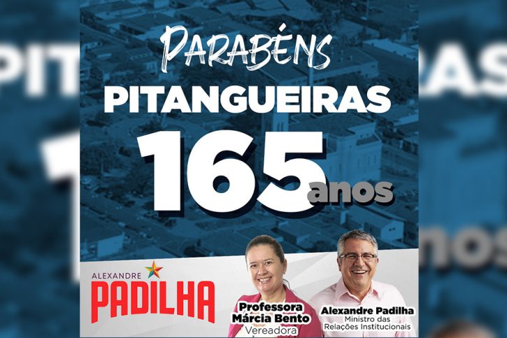 Padilha e Màrcia Bento Parabéns Pitangueiras