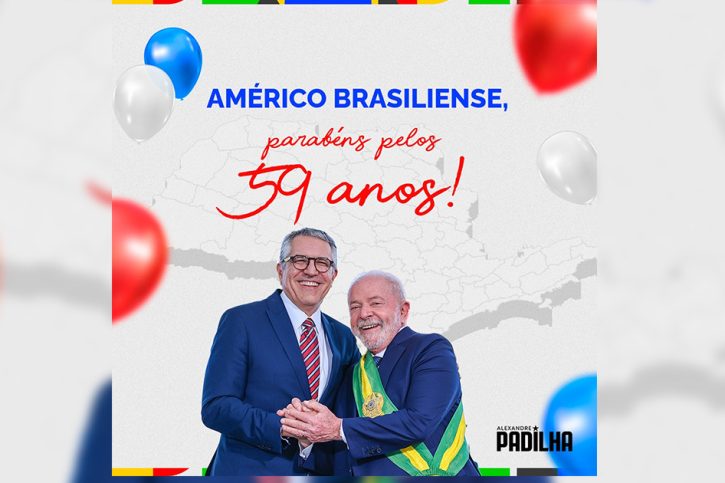 Parabéns Américo Brasiliense