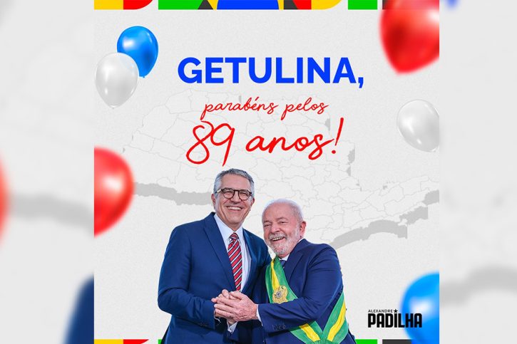 Parabéns Getulina