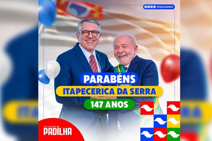 Parabéns Itapecerica da Serra