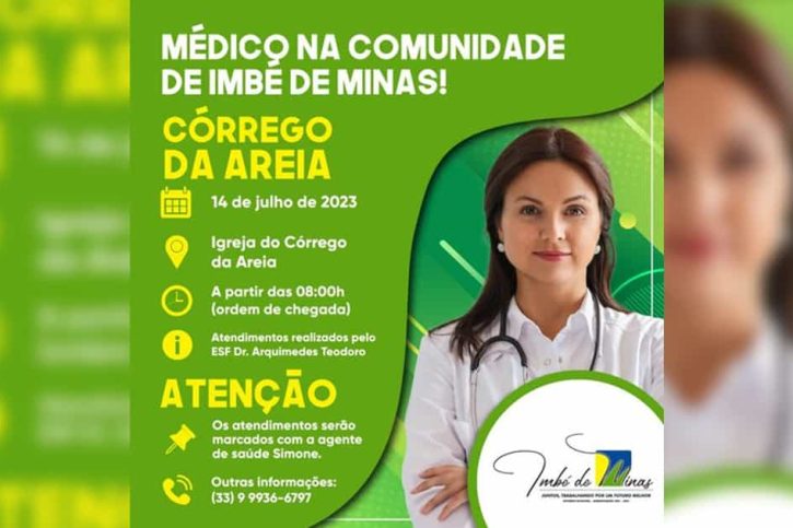 Prefeito Batista do Sindicato garante atendimento à Saúde em Imbé de Minas (MG)