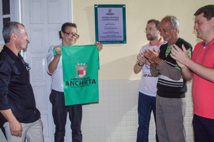Prefeito José Ivan inaugura novo Complexo de Pesca em Anchieta (SC)