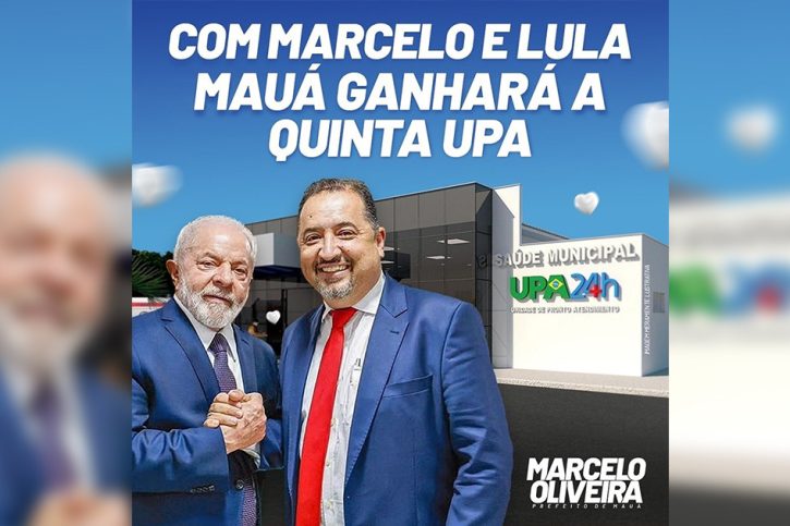Prefeito Marcelo Oliveira UPA Mauá