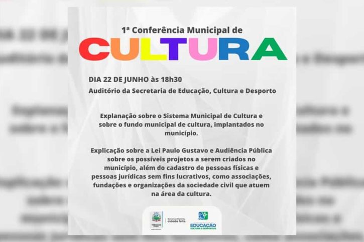 Prefeitura de Trindade do Sul (RS), faz Conferência Municipal de Cultura