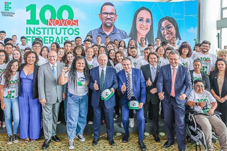 Presidente Lula 100 Institutos Federais