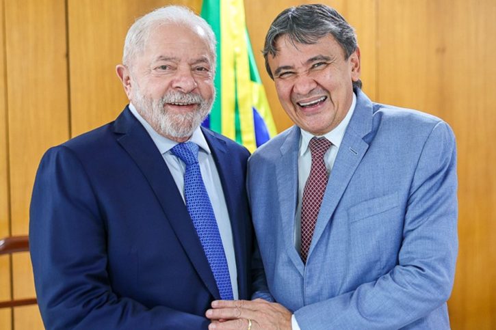 Presidente Lula e ministro Wellington Dias