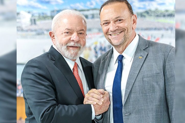 Presidente Lula e prefeito Edinho