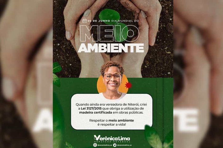 Verônica Lima continua trabalhando pela Preservação Ambiental
